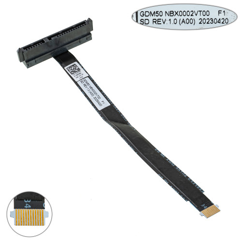 Шлейф HDD для ноутбук DELL (Inspiron 3510, 3511, 3515) NBX0002vt00