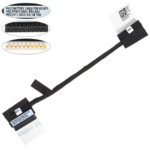 Шлейф для підключення акумулятора DELL (3300, 3310, E3300) 14cm 450.0fn07.0001