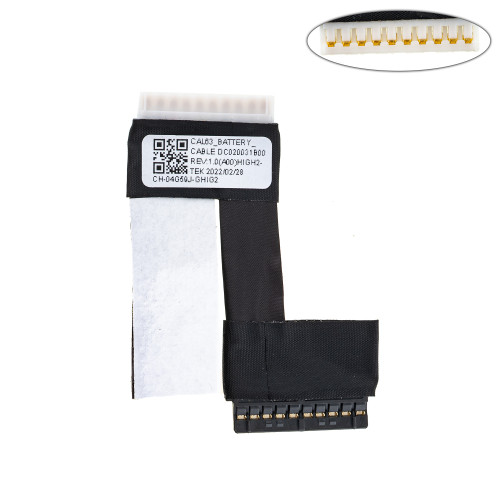 Шлейф для подключения аккумулятора DELL (Inspiron 15 G3 3779,G3 3579) DC020031b00