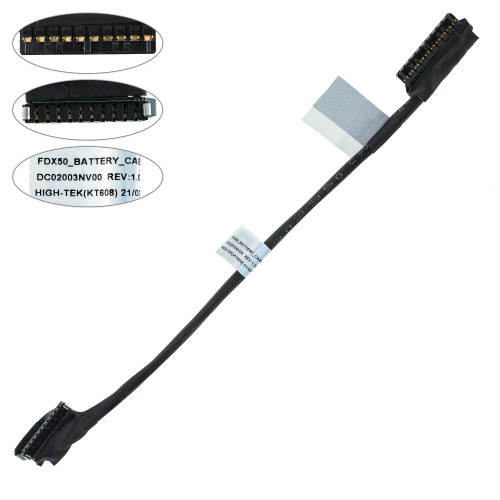 Шлейф для подключения аккумулятора DELL (7750, 7760, 7550) DC02003nv00