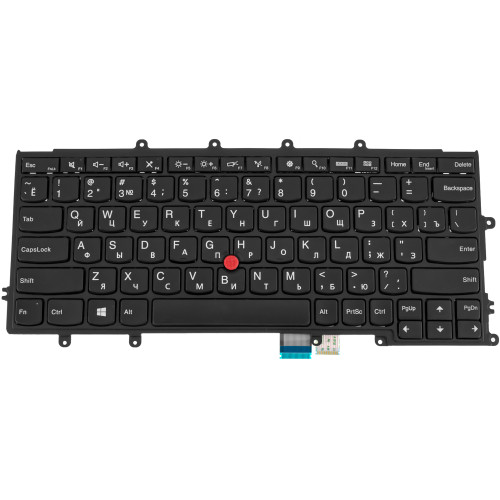 Клавиатура для ноутбука LENOVO (ThinkPad: X240, X240S, X240i, X250) rus, black