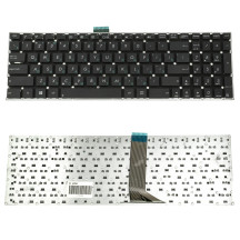 Клавіатура для ноутбука ASUS (X502, X551, X553, X555, S500, TP550) rus, black, без фрейма, без кріплень