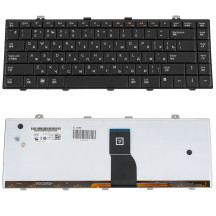 Клавіатура для ноутбука DELL (Studio: 1450, 1457, 1458, 15Z, 1569) rus, black, підсвічування клавіш