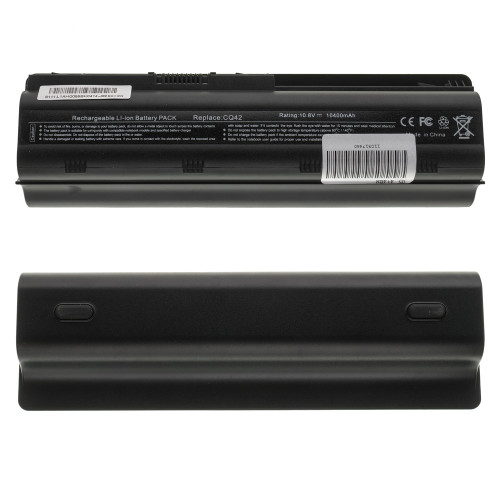 Батарея для ноутбука HP MU06 (CQ32, CQ42, CQ43, CQ56, CQ57, CQ62, G42, G56, G62, G72, G7-1000, DM4 series, DV3-4000, DV5-1200, DV5-2000, DV6-3000, DV6-6000, DV7-4000 series) 10.8V 10400mAh Black