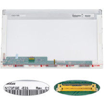 Матриця 17.3 N173FGE-E23 (1600*900, 30pin(eDP), LED, NORMAL, глянцева, роз'єм ліворуч знизу) для ноутбука (renew)
