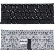 Клавіатура для ноутбука APPLE (MacBook Air: A1369, A1466 (2011-2017)) rus, black, BIG Enter