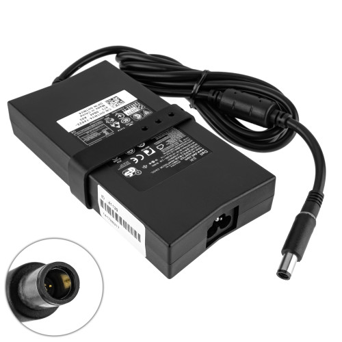 Оригінальний блок живлення для ноутбука DELL 19.5V, 7.7A, 150W, 7.4*5.0-PIN, Black, SLIM RECTANGULAR