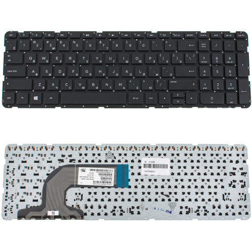 Клавиатура для ноутбука HP (Pavilion: 15-E, 15T-E, 15Z-E 15-N, 15T-N, 15Z-N series) rus, black, без фрейма