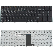 Клавиатура для ноутбука LENOVO (M5400, B5400) rus, black, black frame