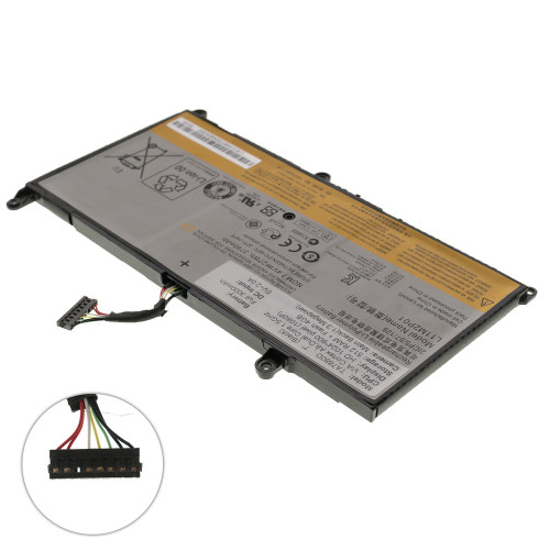 Батарея для ноутбука Lenovo L11M2P01 (IdeaPad S200, S206) 7.4V 3740mAh 27Wh Black