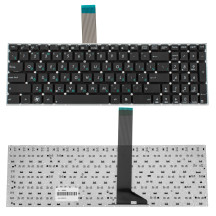 Клавиатура для ноутбука ASUS (X501, X550, X552, X750 series) rus, black, без фрейма, без креплений