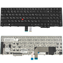 Клавіатура для ноутбука LENOVO (ThinkPad Edge: E531, E540) rus, black