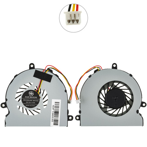 Вентилятор для ноутбука DELL INSPIRON 3521, 15R 5521, 15R 5721, 3pin (074X7K 74X7K) (Кулер)