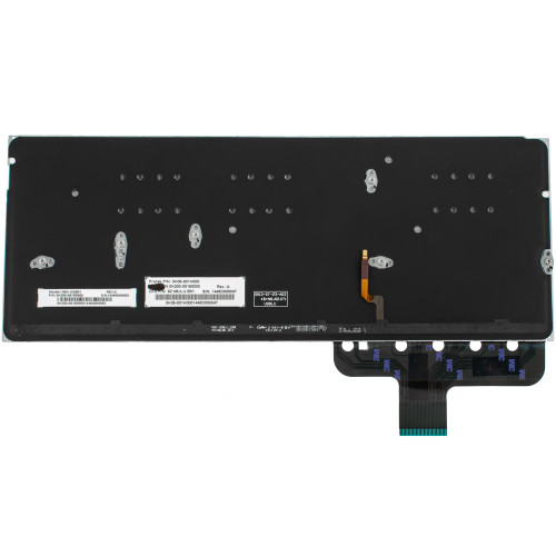 Клавиатура для ноутбука ASUS (UX301LA ) rus, black, без фрейма, подсветка клавиш