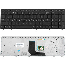 Клавіатура для ноутбука HP (ProBook: 6570b) rus, black