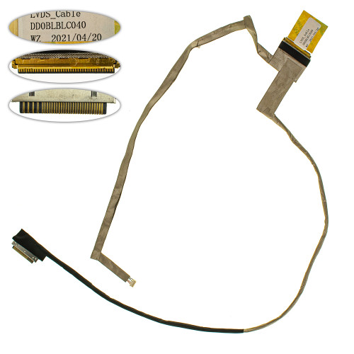 Шлейф матрицы для ноутбука TOSHIBA (L750, L750D, L755, L755D, L755E), LED (DDOBLBLC040)