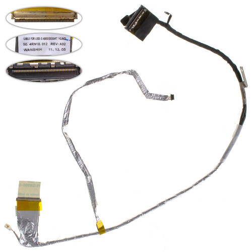 Шлейф матриці для ноутбука HP (Pavilion: DV6-6000, DV6T-6000), LED, роз'єм під камеру та Мікрофон (MH-B2995050G00004)