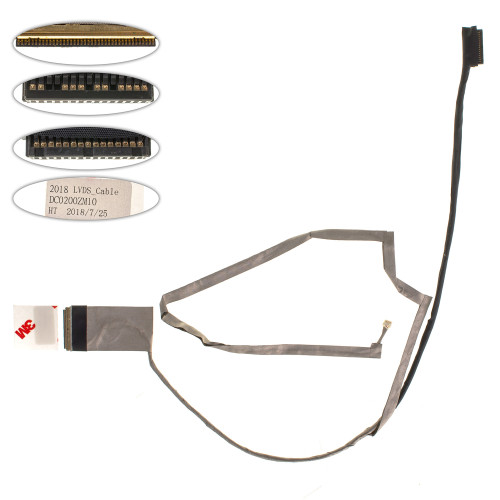Шлейф матриці для ноутбука LENOVO (G460, G465, Z460, Z465), LED, роз'єм під камеру (DCO2000ZM10)