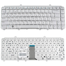 Клавіатура для ноутбука DELL (Inspiron: 1420, 1521, 1545, Vostro: 1400, 1500, XPS: M1330, M1420, M1530 ), rus, silver