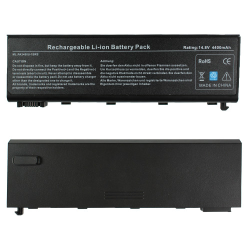 Батарея для ноутбука Toshiba PA3450 (L2, L10, L15, L20, L35, L100) 14.4V 4400mAh Black