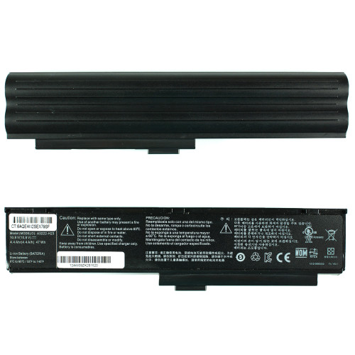 Батарея для ноутбука LG LB52114B (LW20, LW25, R200, Z1 series) 11.1V 4400mAh Black