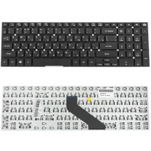 Клавіатура для ноутбука ACER (GW: NV55, PB: LK11, LV11, TS11, TV11, TV43) rus, black, без фрейма