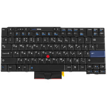 Клавіатура для ноутбука LENOVO (T410, T420, T510, T520, X220, W510) rus, black