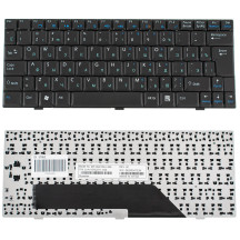 Клавіатура для ноутбука MSI (U135, U160) rus, black