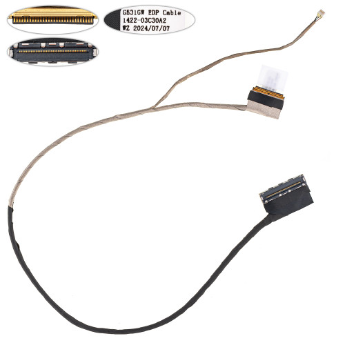 Шлейф матрицы для ноутбука Asus (G531, G531GW, G531GT, G531G) 30 0.5 (1422-03C30A2)