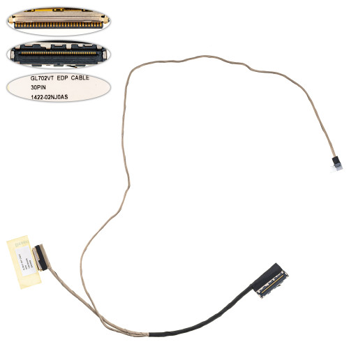 Шлейф матриці для ноутбука Asus (S7VS, S7VM, GL702) 30pin (1422-02nj0as)