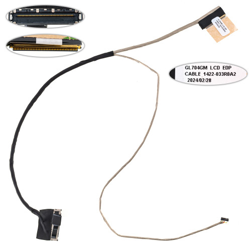 Шлейф матриці для ноутбука Asus (GL703, GL703V, GL703VM, GL703VD) 40 FHD (1422-033R0A2)