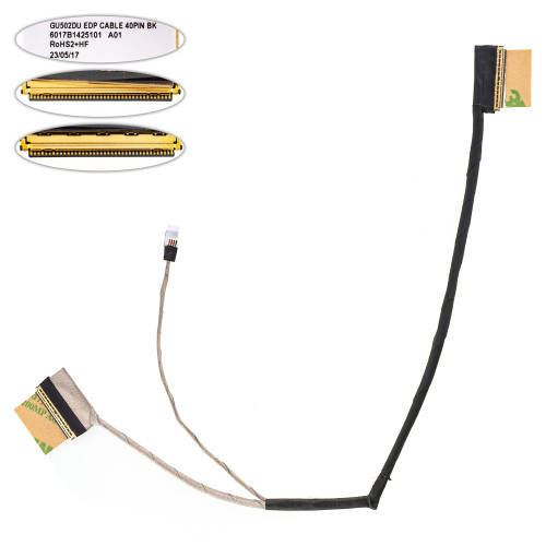 Шлейф матрицы для ноутбука Asus (GU502DU, GA502I, GU502DL) 40 0.5 (6017b1425101)