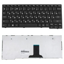 Клавіатура для ноутбука LENOVO (S10-3S, S100, S110) rus, black, black frame
