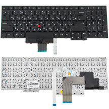 Клавіатура для ноутбука LENOVO (ThinkPad Edge: E530, E535, E545) rus, black, с джойстиком