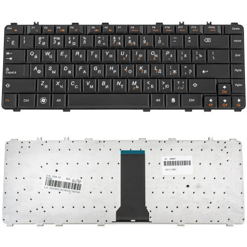 Клавиатура для ноутбука LENOVO (IdeaPad: B460, V460, Y450, Y460, Y550, Y560) rus, black