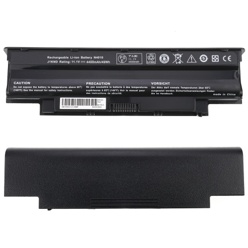 Батарея для ноутбука DELL J1KND (Inspiron 13R(N3010), 14R(N4010, N4110), 15R(N5010, N5110), 17R(N7010), M4040, M4110, M5010, M5040, M5110, Vostro 3450, 3550, 3555, 1440, 1450, 1550) 11.1V 4400mAh Black