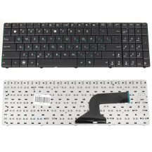 Клавіатура для ноутбука ASUS (A52, K52, X54, N53, N61, N73, N90, P53, X54, X55, X61), rus, black (N53 version)