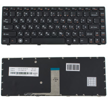 Клавиатура для ноутбука LENOVO (Y480, Y485) rus, black