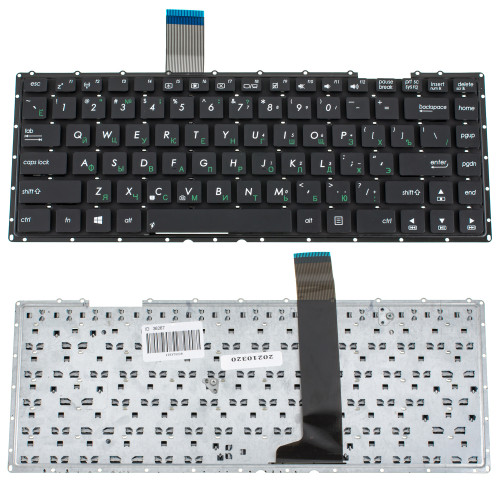 Клавиатура для ноутбука ASUS (X401, X450 series) rus, black, без фрейма, c креплениями