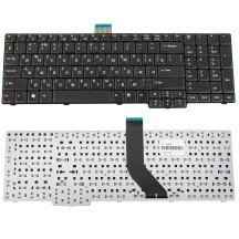Клавиатура для ноутбука ACER (AS: 7230, 7330, 7530, 7730) rus, black, длинный шлейф