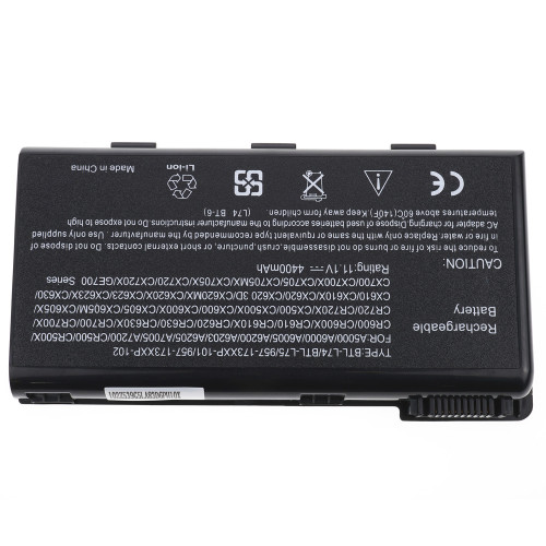 Батарея для ноутбука MSI BTY-L74 (CR500, CR600, CR610, CX600, CR620, CX700, CR700, A5000, A6000) 11.1V 4400mAh Black