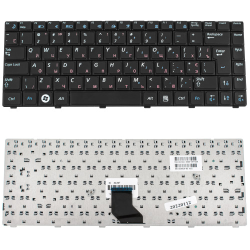 Клавіатура для ноутбука SAMSUNG (R513, R515, R520, R522, R550) rus, black
