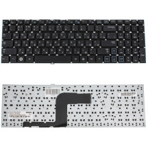 Клавіатура для ноутбука SAMSUNG (RC508, RC510, RC520, RV509, RV511, RV513, RV515, RV518, RV520) rus, black, без рамки