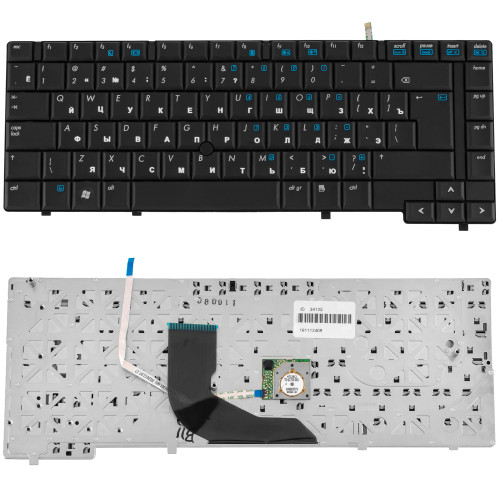 Клавиатура для ноутбука HP (Compaq: 6910, 6910p, nc6400) rus, black