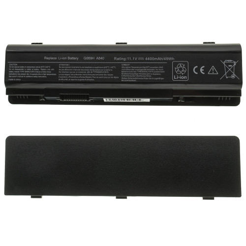 Батарея для ноутбука DELL F287H (Inspiron 1410, Vostro: 1014, 1015, A840, A860, A860n) 11.1V 4400mAh Black