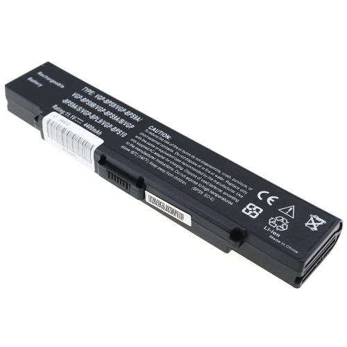 Батарея для ноутбука Sony BPS9 (VAIO VGN: AR53DB, AR73DB, AR83S, AR83US, AR93S, AR93US, NR498E/S, SZ35B/B, SZ54B/B, SZ55B/B, SZ55GN/B, SZ56, SZ561N, SZ562N, SZ57N, SZ58) 11.1V 4400mAh Black