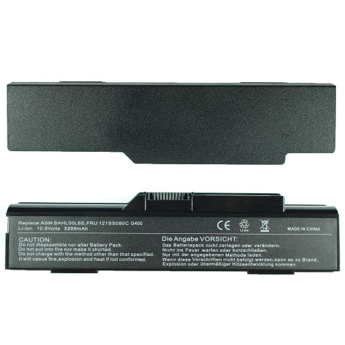 Батарея для ноутбука Lenovo BAHL00L6S (C461, C465, C460, C510, G400, G410) 10.8V 5200mAh Black