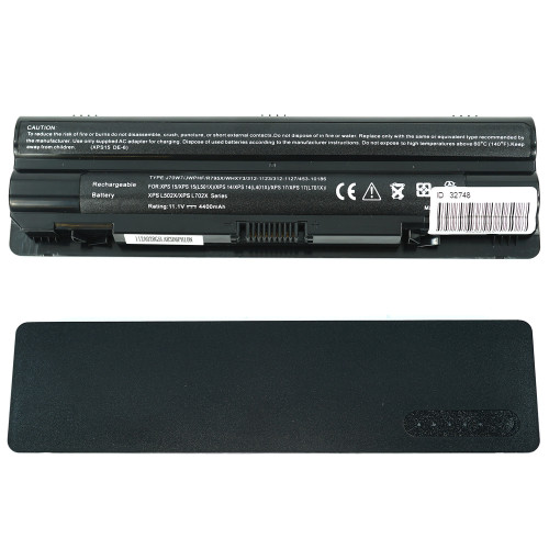 Батарея для ноутбука Dell J70W7 (XPS: 14, 14Z, L412z, 15, 15z, L501x. L502x, 17, L701x, L702x) 11.1V 4400mAh Black