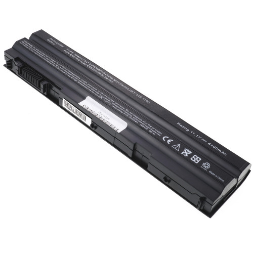 Батарея для ноутбука DELL NHXVW (разьём слева) (Latitude: E5420, E5520, E6420, E6520) 11.1V 4400mAh Black