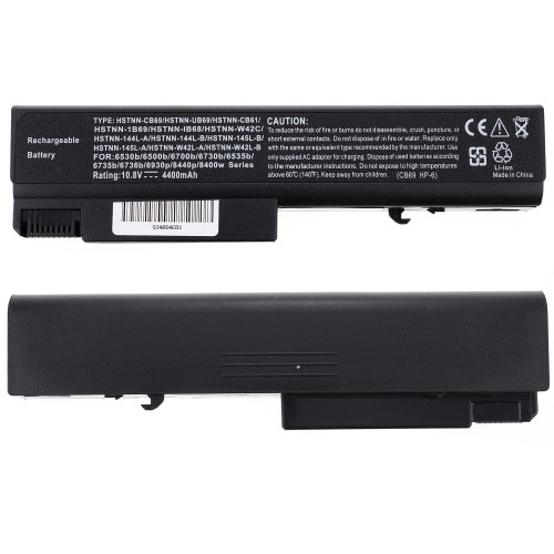 Батарея для ноутбука HP TD06 (Compaq: 6530b, 6535b, 6730b, 6735b, 6440b, 6445b, 6450b, 6930p) 10.8V 4400mAh Black